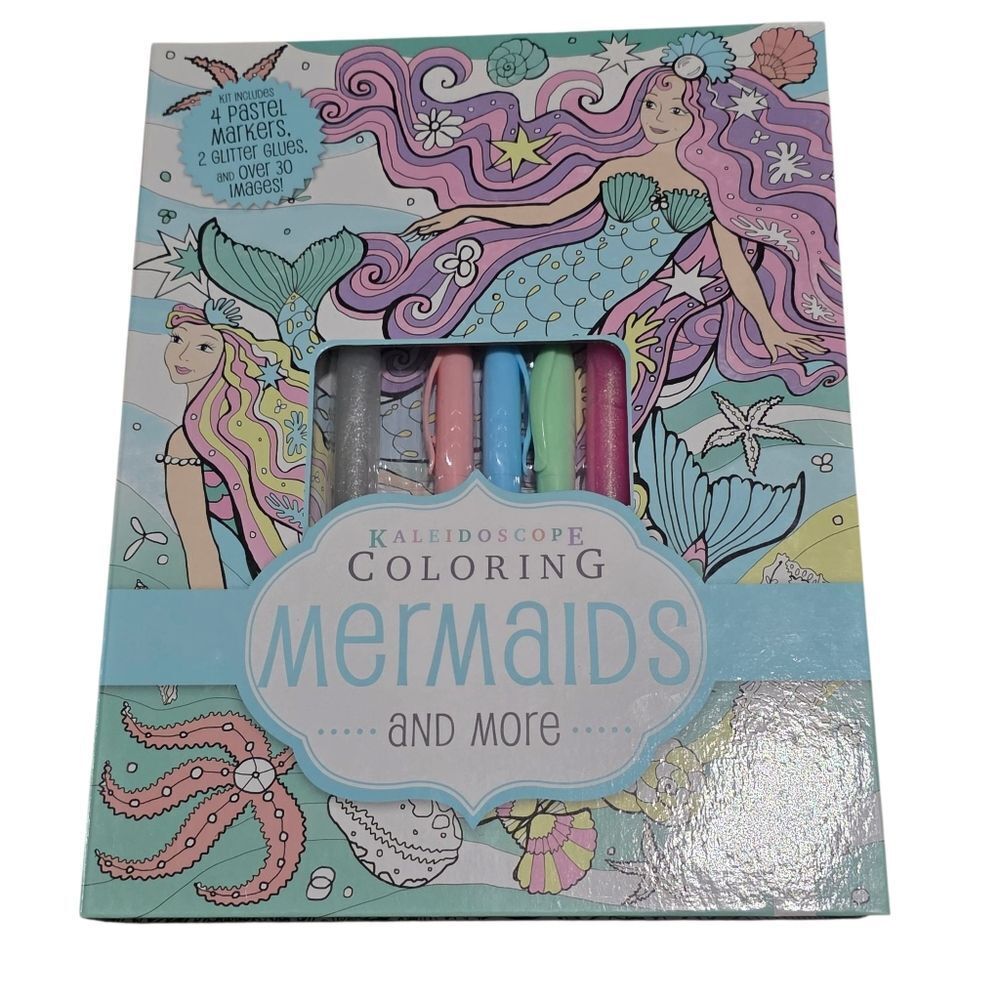 Kaleidoscope Coloring Mermaids and More